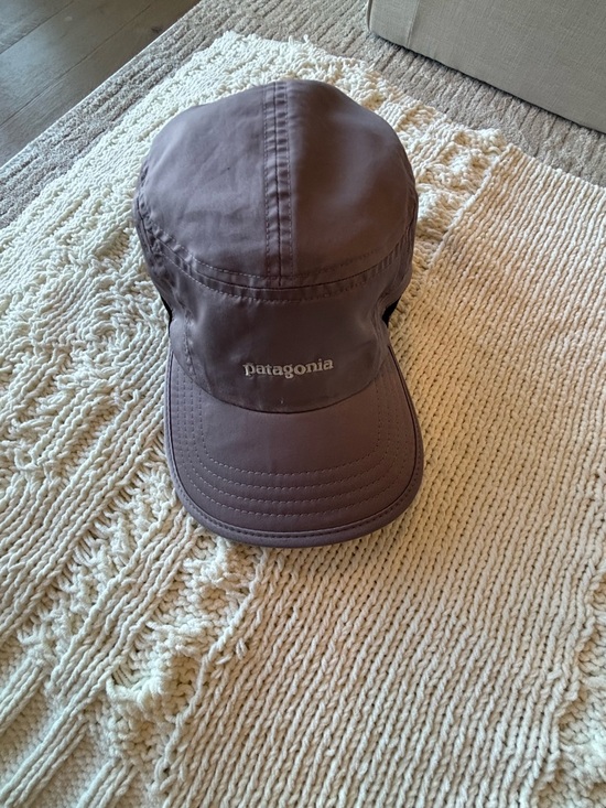 Patagonia Accessories - Patagonia Taupe Nylon Five-Panel Cap